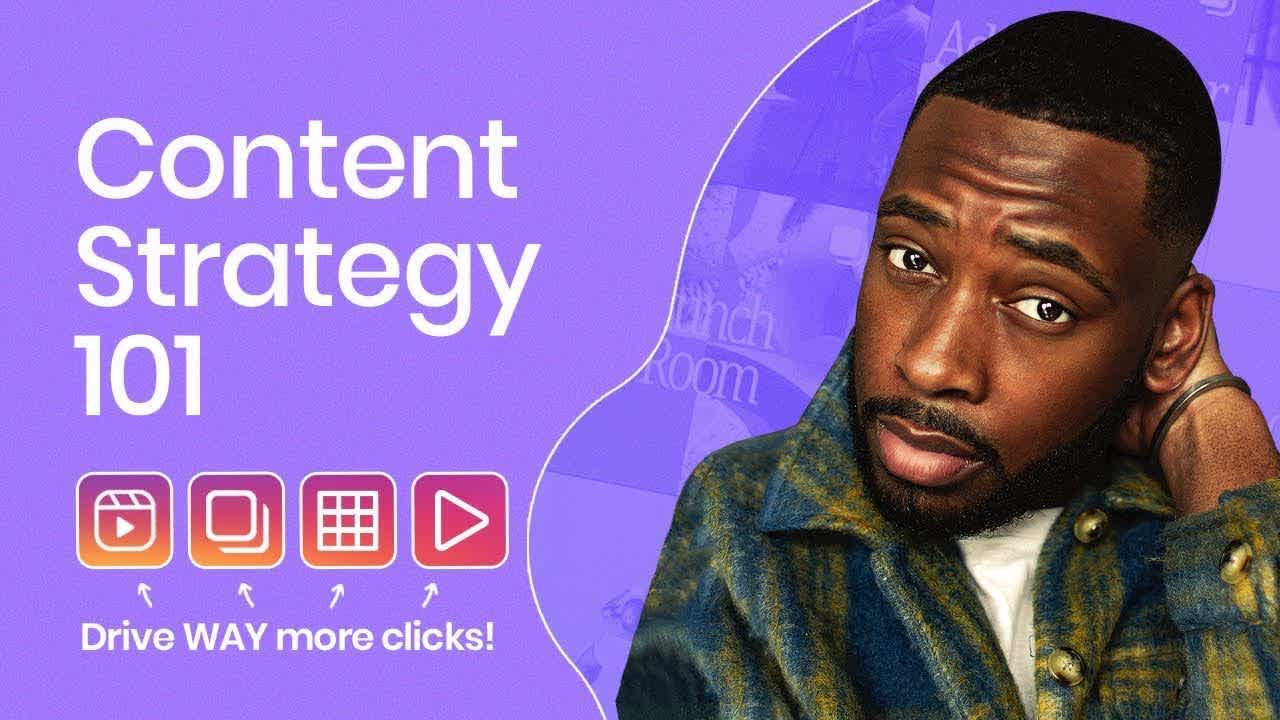 YouTube thumbnail for how to develop a winning content marketing strategy video