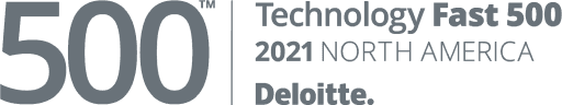 Technology Fast 500 Award from Deloitte, 2021 North America