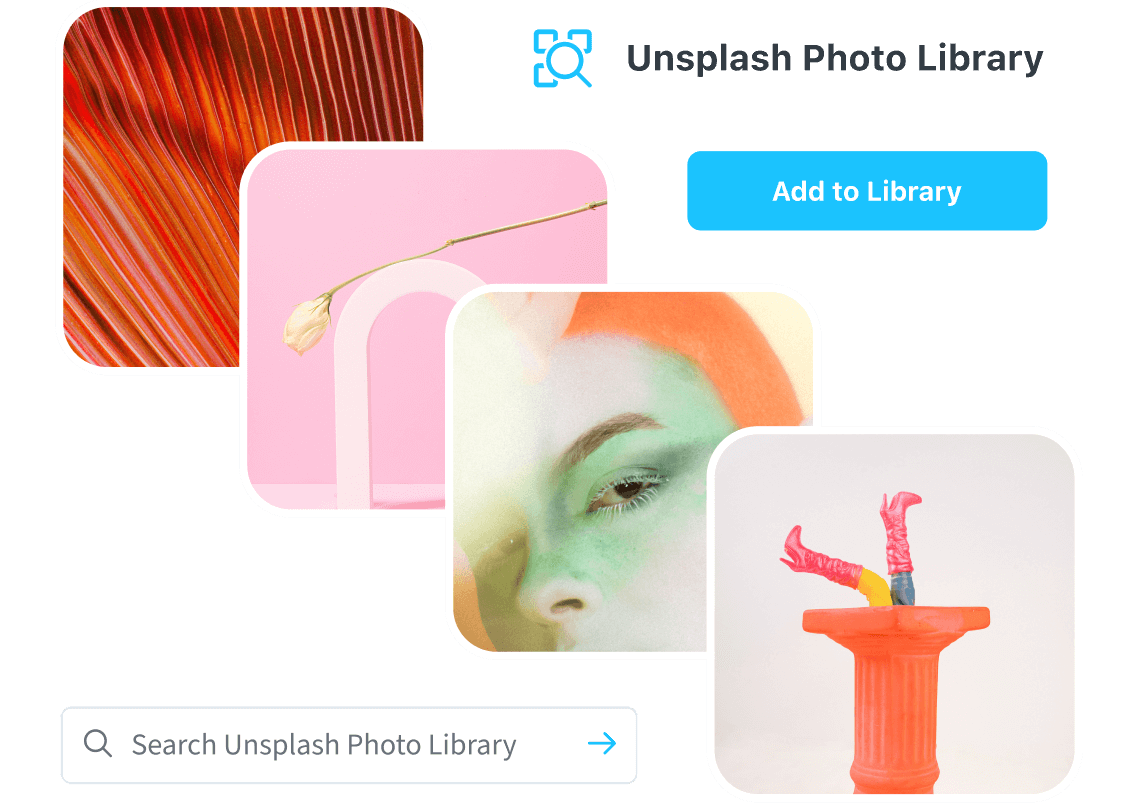 Find and save stock photography from Unsplash to your Later media library to share on your social platforms