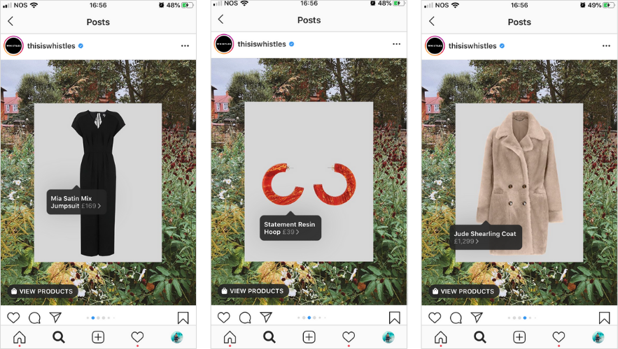 Instagram Feed Post Shopping
